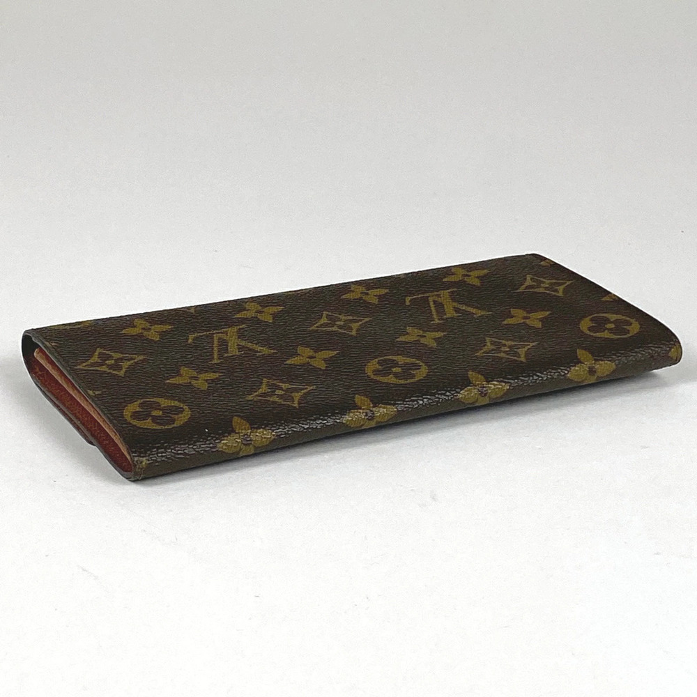 Louis Vuitton Credit Porte fold Pochette Wallet Wallet Monnaie Billfold Bi Black